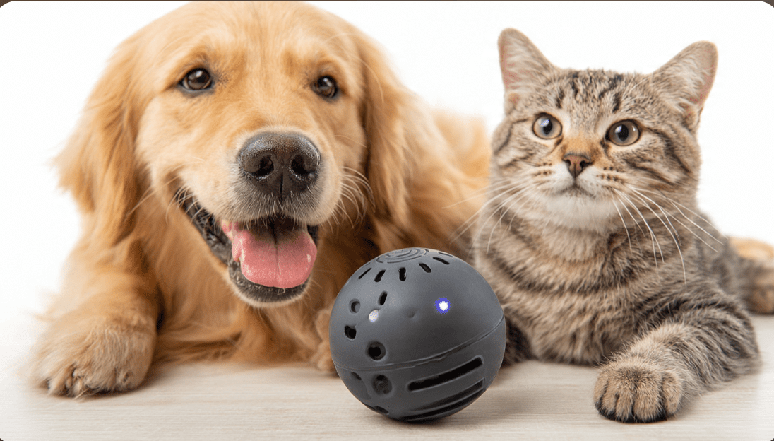 Premium Interactive Pet Toy Ball for Dogs & Cats Durable, Safe & Fun Exercise Toy - Cozypaws.fit