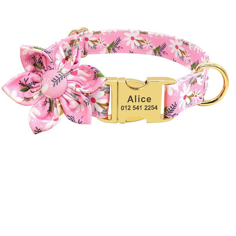 Fashion Printed Dog Collar Personalized Nylon Dog Collar Custom Pet Puppy Cat Collars Engraved ID Tag Collars Dog Accessories - Cozypaws.fitCat FurnitureCozypaws.fitCJGY100690042PKNL6c21a3b25475e1e30672bf0f465f117b