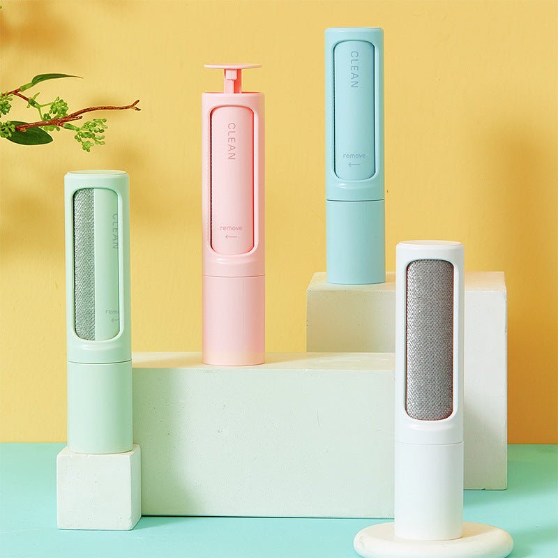 2-1 Reusable Pet Hair Remover Brush Lint Roller Portable Effective Self Cleaning Tool for Cat Dog Fur Hair Dust Removal Brush - Cozypaws.fitCat FurnitureCozypaws.fitCJGY103503924XCSet74301435e3ff57a7c68369fa113ec3d9d