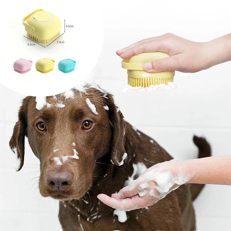 Silicone Dog Bath Massage Gloves Brush Pet Cat Bathroom Cleaning Tool Comb Brush For Dog Can Pour Shampoo Dog Grooming Supplies - Cozypaws.fitCat FurnitureCozypaws.fitCJGY128170348VEBluesquare84cf7c339513efe6dd069faa434371e4
