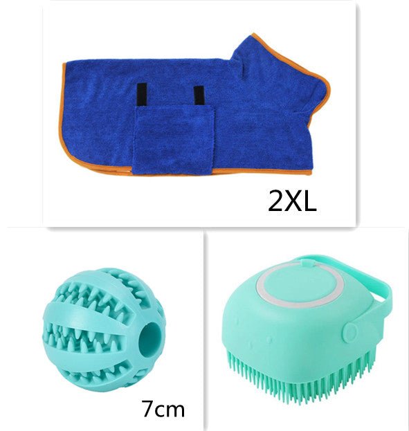 Silicone Dog Bath Massage Gloves Brush Pet Cat Bathroom Cleaning Tool Comb Brush For Dog Can Pour Shampoo Dog Grooming Supplies - Cozypaws.fitCat FurnitureCozypaws.fitCJGY128170333GTSet1square197f411efe0f4dbd742687b54a619e92
