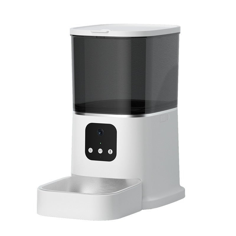Pet Automatic Feeder Large Capacity Smart Voice Recorder APP Control Timer Feeding Cat Dog Food Dispenser With WiFi Pet Bo - Cozypaws.fitCat FurnitureCozypaws.fitCJMY144622005EVWhiteApp versionEU6142dc529864208d3c3d03a6f48be89d