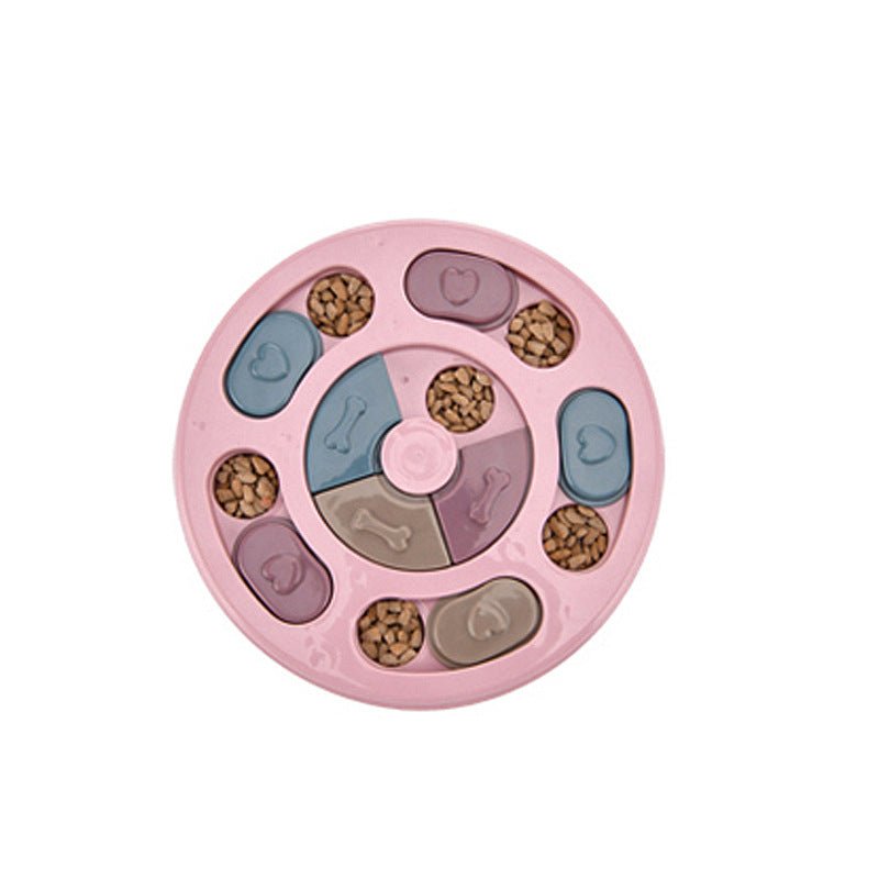 Dog Puzzle Toys Increase IQ Interactive Slow Dispensing Feeding Dog Training Games Feeder For Small Medium Dog Pet Training Toy - Cozypaws.fitCat FurnitureCozypaws.fitCJJJCWGY01607-Pink-RoundPinkRoundb21a000f26804c842d0f9bf17e5f939e