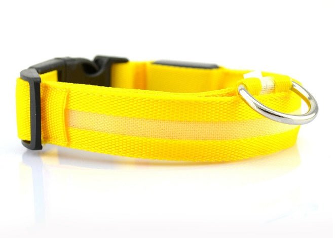 Safety Dog LED Collar - Cozypaws.fitCat FurnitureCozypaws.fitCJYDYDYD00141-Yellow-LYellowLe1d26b27a33e597190764368f094e4a