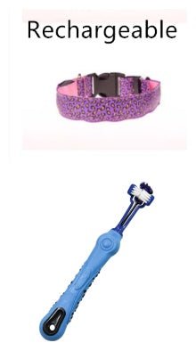 LED Dog Collar Safety Adjustable Nylon Leopard Pet Collar - Cozypaws.fitCat FurnitureCozypaws.fitCJJJCWGX00001-M-Pink RechargeableANDBlueMPink RechargeableANDBlue4bb61779094da47e4fd19637507bc8c0