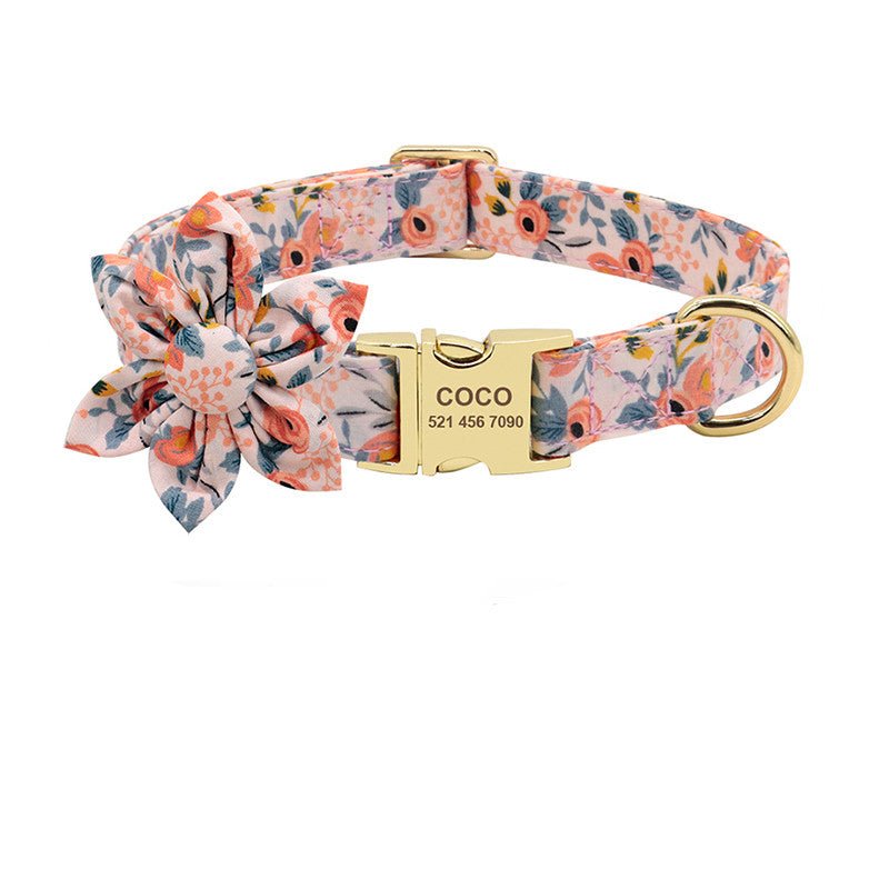 Fashion Printed Dog Collar Personalized Nylon Dog Collar Custom Pet Puppy Cat Collars Engraved ID Tag Collars Dog Accessories - Cozypaws.fitCat FurnitureCozypaws.fitCJGY100690036JQLL48b0c68d1af9fc7045eadeeb6cee10ac