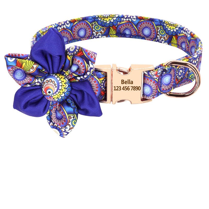 Fashion Printed Dog Collar Personalized Nylon Dog Collar Custom Pet Puppy Cat Collars Engraved ID Tag Collars Dog Accessories - Cozypaws.fitCat FurnitureCozypaws.fitCJGY100690042PKNL5ebcc373d6f72b4003aae51cc9d89de9