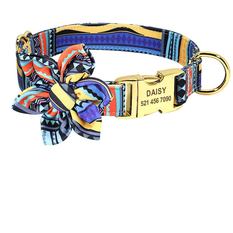 Fashion Printed Dog Collar Personalized Nylon Dog Collar Custom Pet Puppy Cat Collars Engraved ID Tag Collars Dog Accessories - Cozypaws.fitCat FurnitureCozypaws.fitCJGY100690036JQLLa13d8f80f0586d7aff38f5eaa21c1240