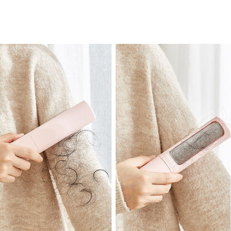 2-1 Reusable Pet Hair Remover Brush Lint Roller Portable Effective Self Cleaning Tool for Cat Dog Fur Hair Dust Removal Brush - Cozypaws.fitCat FurnitureCozypaws.fitCJGY103503924XCSet7124fcc08fe046db7f507a7049823dc1e