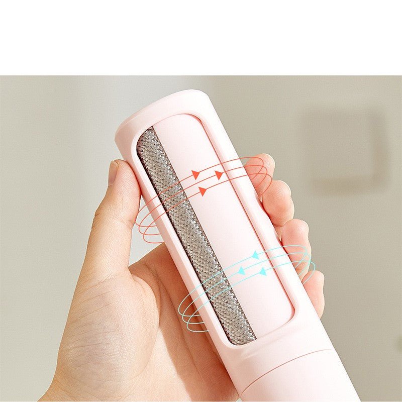 2-1 Reusable Pet Hair Remover Brush Lint Roller Portable Effective Self Cleaning Tool for Cat Dog Fur Hair Dust Removal Brush - Cozypaws.fitCat FurnitureCozypaws.fitCJGY103503924XCSet7a3c9d84e1b5fba76ba2a3a12af70e47b