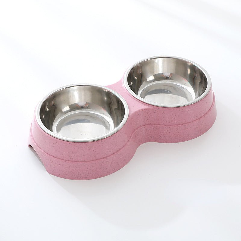 Double Pet Bowls Dog Food Water Feeder Stainless Steel Pet Drinking Dish Feeder Cat Puppy Feeding Supplies Small Dog Accessories - Cozypaws.fitCat FurnitureCozypaws.fitCJJJCWGY04463-GreenGreen8f21248192898d01799179c8256e8c40