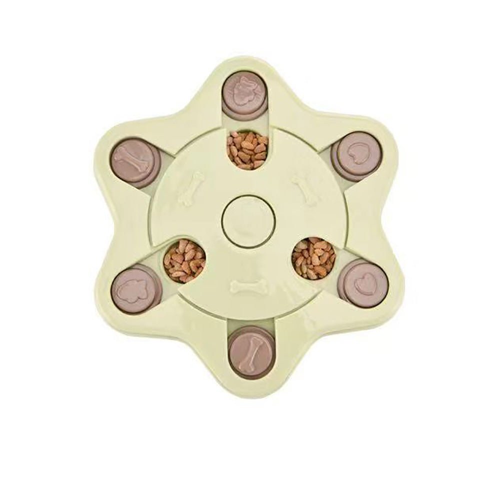 Dog Puzzle Toys Increase IQ Interactive Slow Dispensing Feeding Dog Training Games Feeder For Small Medium Dog Pet Training Toy - Cozypaws.fitCat FurnitureCozypaws.fitCJJJCWGY01607-Blue Green Pink-SetBlue Green PinkSet28f152c080f107b439ba762c343056d2