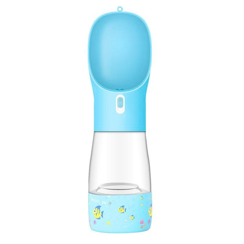 Pet Dog Water Bottle Feeder Bowl Portable Water Food Bottle Pets Outdoor Travel Drinking Dog Bowls Water Bowl For Dogs - Cozypaws.fitCat FurnitureCozypaws.fitCJHS162047401AZBluePrinting77e9257607a8359a8573424692873d8c