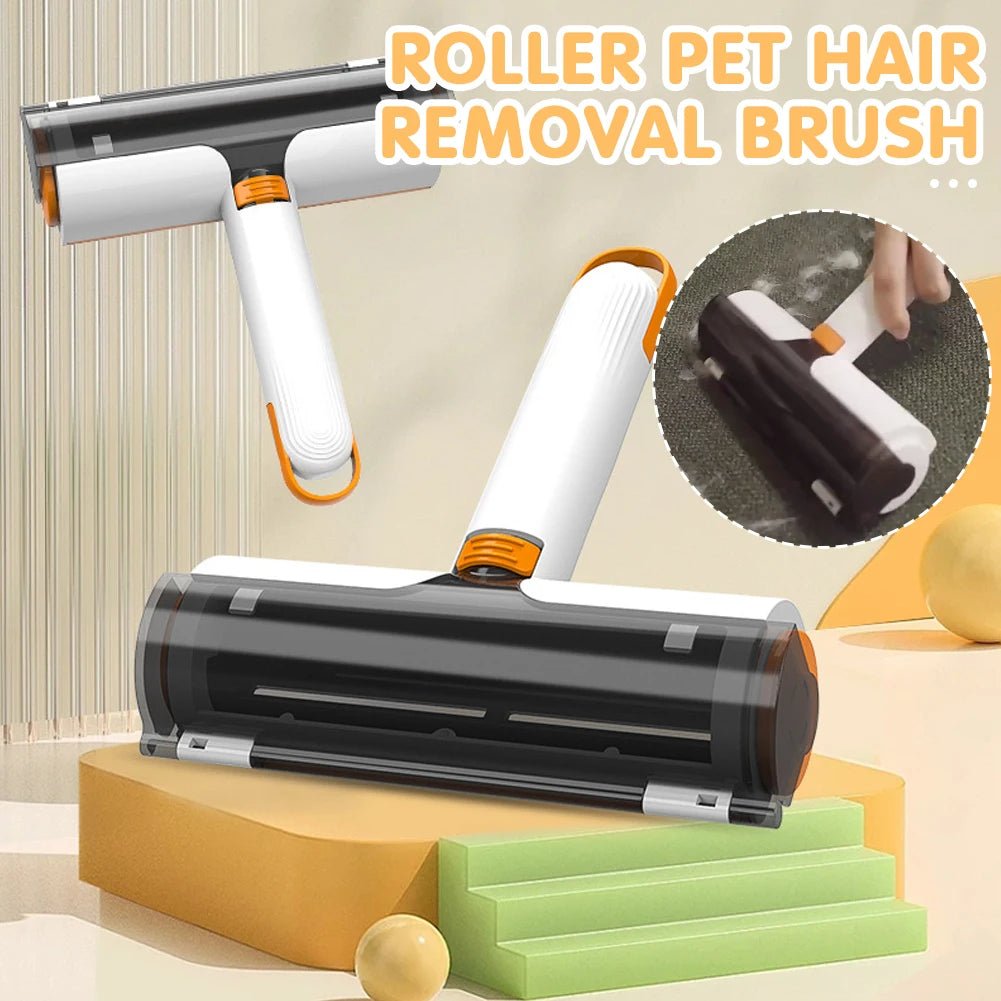 2 In 1 Pet Hair Removal Roller Multifunctional Portable Washable Hair Removal Brush Pet Supplies - Cozypaws.fitCat FurnitureCozypaws.fitCJMY200580801AZWhite Orangefacb4c1053e51b2bf44b200ec93fe693