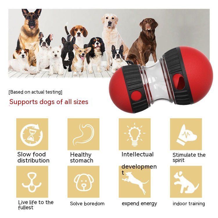 Food Dispensing Dog Toy Tumbler Leaky Food Ball Puzzle Toys Interactive Slowly Feeding Protect Stomach Increase Intelligence Pets Toy Pet Products - Cozypaws.fitCat FurnitureCozypaws.fitCJYD196344901AZLake Blue Spotf7d56e6140377d557613398075fc6b03