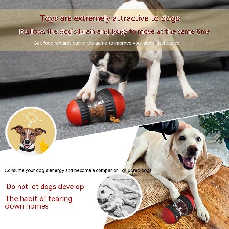 Food Dispensing Dog Toy Tumbler Leaky Food Ball Puzzle Toys Interactive Slowly Feeding Protect Stomach Increase Intelligence Pets Toy Pet Products - Cozypaws.fitCat FurnitureCozypaws.fitCJYD196344901AZLake Blue Spot6d0de3b5b44ae4f04f75238a9af9cb1a