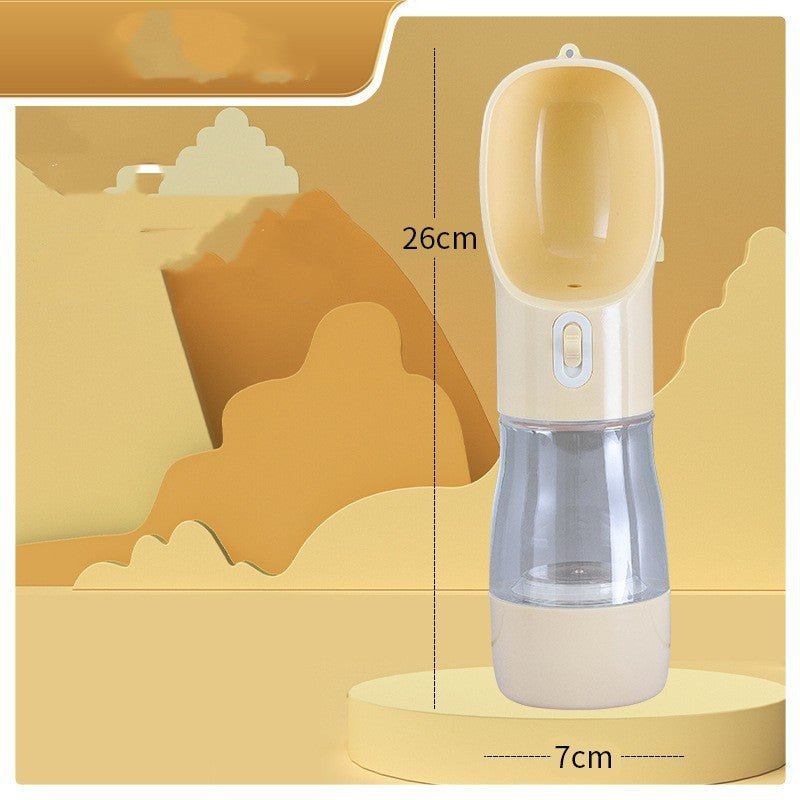 Pet Dog Water Bottle Feeder Bowl Portable Water Food Bottle Pets Outdoor Travel Drinking Dog Bowls Water Bowl For Dogs - Cozypaws.fitCat FurnitureCozypaws.fitCJHS162047426ZAYell Water bottle 240ml GrainSolid colora7c671fe29c72a8d974c254b3c18ac83