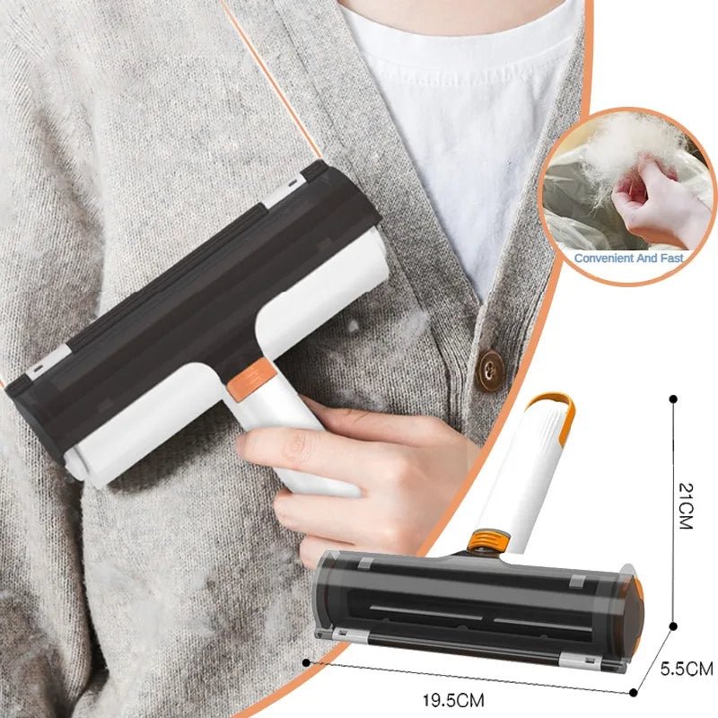 2 In 1 Pet Hair Removal Roller Multifunctional Portable Washable Hair Removal Brush Pet Supplies - Cozypaws.fitCat FurnitureCozypaws.fitCJMY200580801AZWhite Orangec96bffe51acef270331d0b1d9bc6c30c