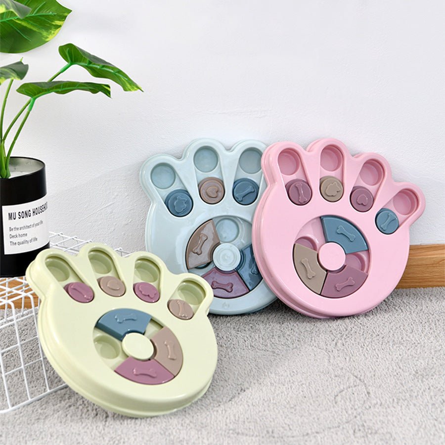 Dog Puzzle Toys Increase IQ Interactive Slow Dispensing Feeding Dog Training Games Feeder For Small Medium Dog Pet Training Toy - Cozypaws.fitCat FurnitureCozypaws.fitCJJJCWGY01607-Blue Green Pink-SetBlue Green PinkSeta741282f6880fbc03b6fa21b78b5ab69