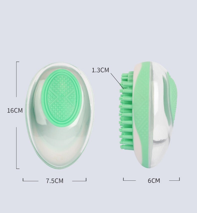 Dog Cat Bath Brush 2-in-1 Pet SPA Massage Comb Soft Silicone Pets Shower Hair Grooming Cmob Dog Cleaning Tool Pet Products - Cozypaws.fitCat FurnitureCozypaws.fitCJYC154874602BYOrange28a2b4680ef018a3db84a63e0bea4068