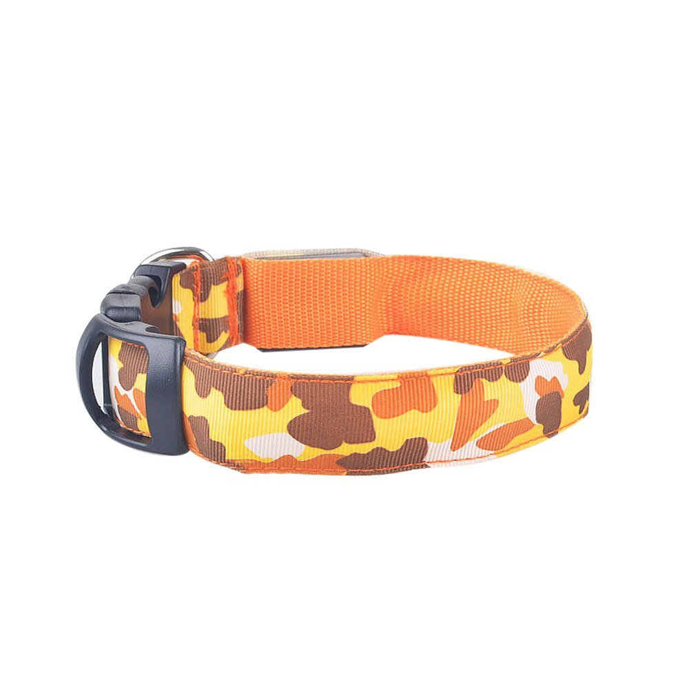 Camouflage pet supplies luminous dog collar - Cozypaws.fitCat FurnitureCozypaws.fitCJJJCWGY00418-Orange-LOrangeLa08b1742adc7e6c57a97c2f3f462c1cd