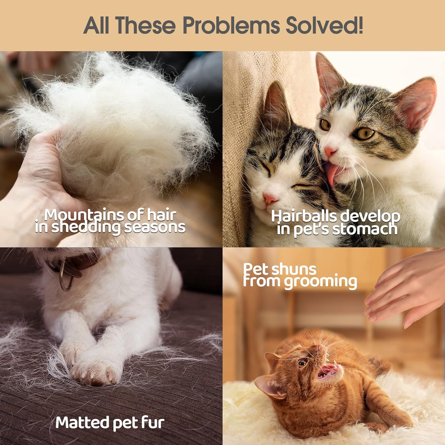 Upgrade Pet Grooming Gloves Cat Brushes For Gentle Shedding Efficient Pets Hair Remover Mittens Dog Washing Gloves For Long And Short Hair Dogs Cats Horse - Cozypaws.fitCat FurnitureCozypaws.fitCJMY208674801AZBlue7ed0c80602598119f91cc57f844240ef