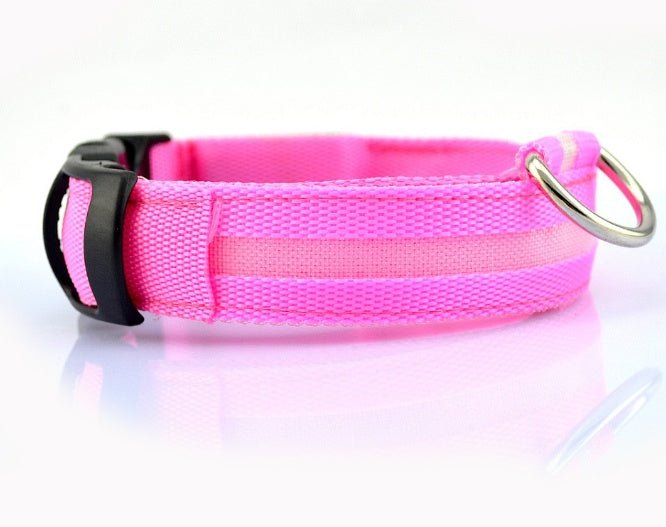 Safety Dog LED Collar - Cozypaws.fitCat FurnitureCozypaws.fitCJYDYDYD00141-Rose red-LRose redLdeb45eb5899b18e694c02d31f056ec06
