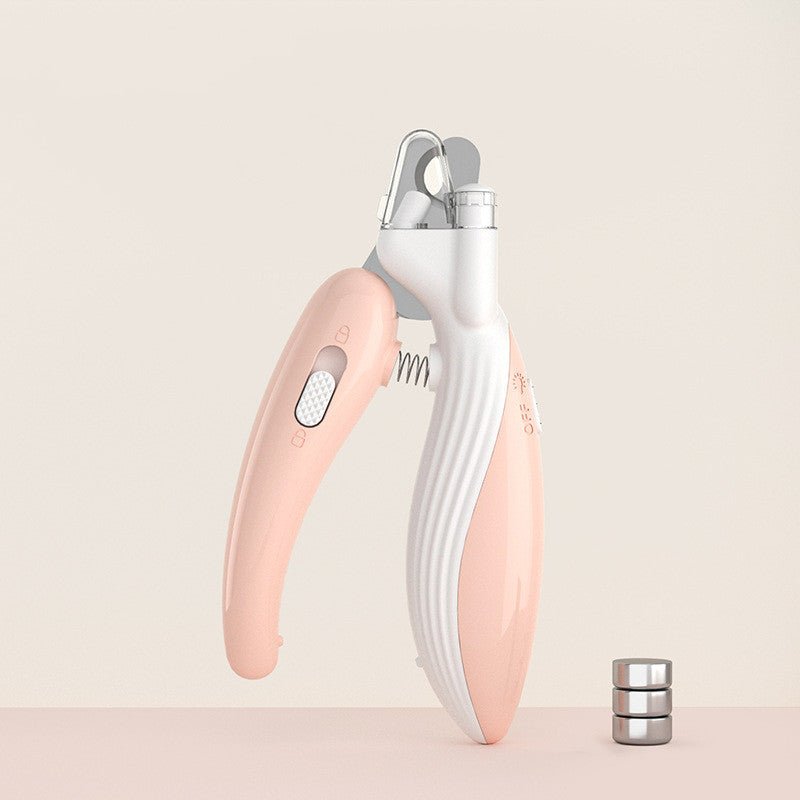 Pet Nail Clippers Dog Nail Clippers Cat Nail Clippers LED Electric Nail Grinder Pet Supplies LED Light Pet Nail Clippers - Cozypaws.fitCat FurnitureCozypaws.fitCJGY167570101AZPinkf8bbf43edb33210d03dc97196fe6ff35