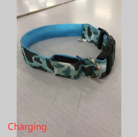 Camouflage pet supplies luminous dog collar - Cozypaws.fitCat FurnitureCozypaws.fitCJJJCWGY00418-Blue-L ChargingBlueL Charging1c76316d9534cf9e44e1c8163dabc6bd