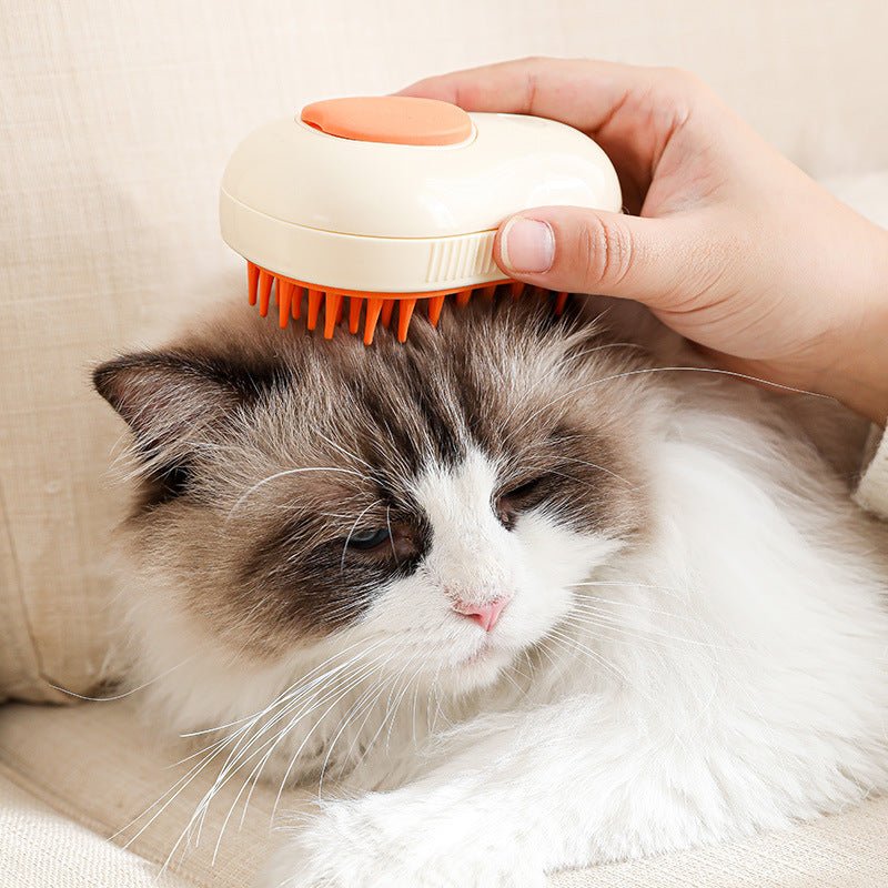Steamy Cat Brush Cat Dog Grooming Comb Electric Self Cleaning Steam Cat Brush For Massage Avocado Shape Pet Spray Cat Grooming - Cozypaws.fitCat FurnitureCozypaws.fitCJGY192732704DWAvocado Green setUSBd1f40ce4e4a013f73b5464c47fe38698