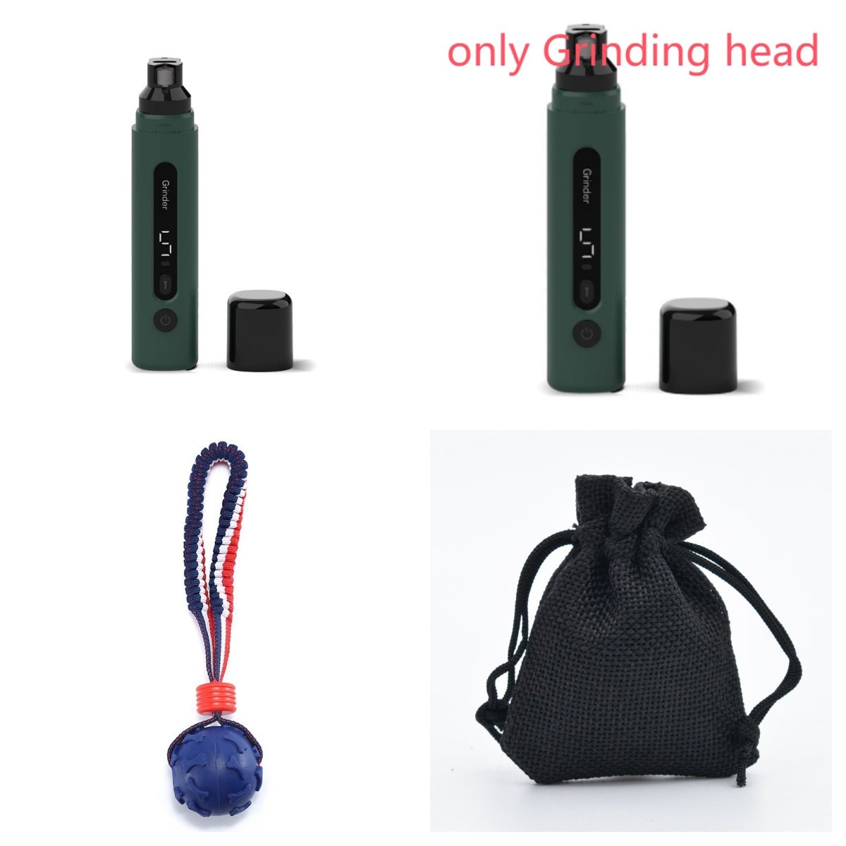 Dog Nail Grinder Electric Pet Nail Trimmers Rechargeable Cat Nail Grinders Super Quiet With 5-Speed Setting For Small Medium Large Dogs Cats Claw Care Pet Products - Cozypaws.fitCat FurnitureCozypaws.fitCJGY200835705EVDeep Green set2e812e3a6397e4bf026e39296bb57265c