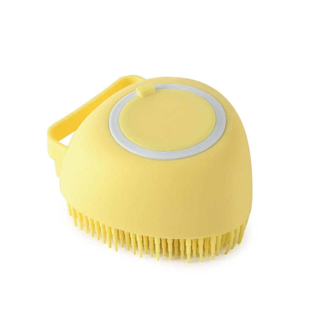 Silicone Dog Bath Massage Gloves Brush Pet Cat Bathroom Cleaning Tool Comb Brush For Dog Can Pour Shampoo Dog Grooming Supplies - Cozypaws.fitCat FurnitureCozypaws.fitCJGY128170309IRYellowHeartshaped46a9b1e37384732d48a346fb6548e29a