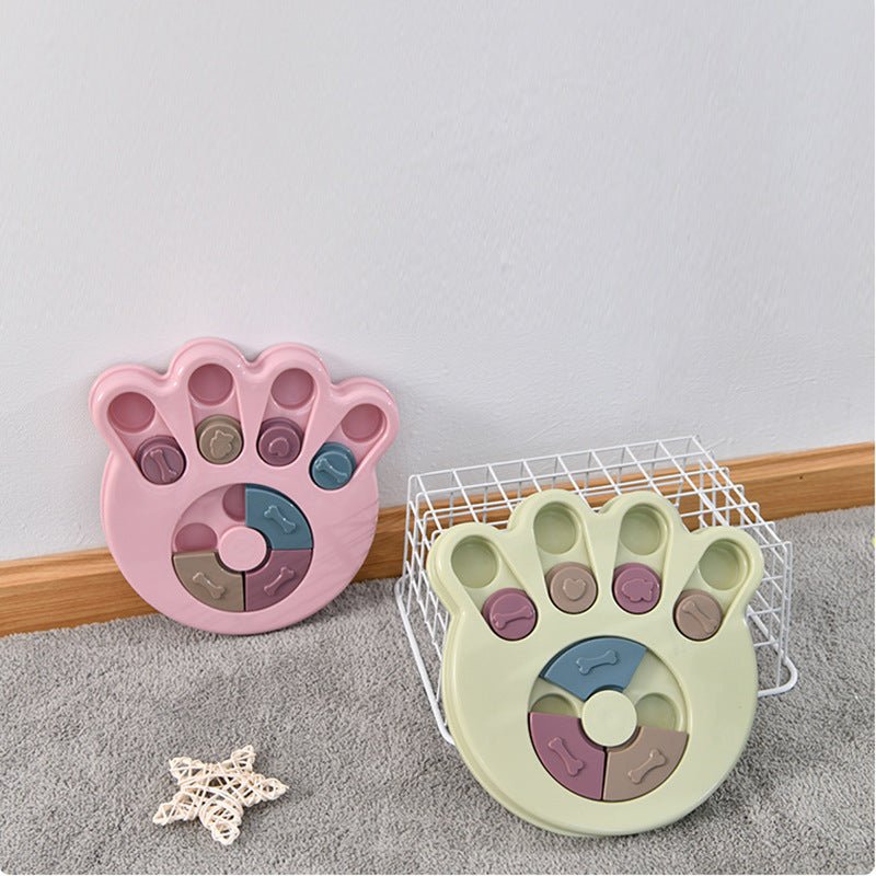 Dog Puzzle Toys Increase IQ Interactive Slow Dispensing Feeding Dog Training Games Feeder For Small Medium Dog Pet Training Toy - Cozypaws.fitCat FurnitureCozypaws.fitCJJJCWGY01607-Blue Green Pink-SetBlue Green PinkSet395a9d1ae9e19f2d3f699c525389f269