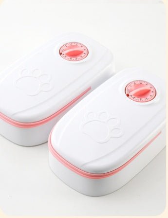 Automatic Pet Feeder Smart Food Dispenser For Cats Dogs Timer Stainless Steel Bowl Auto Dog Cat Pet Feeding Pets Supplies - Cozypaws.fitCat FurnitureCozyPawsCJMY163699604DWPinkDouble mealfcbff773a91e4a018aaf5610a307bf98