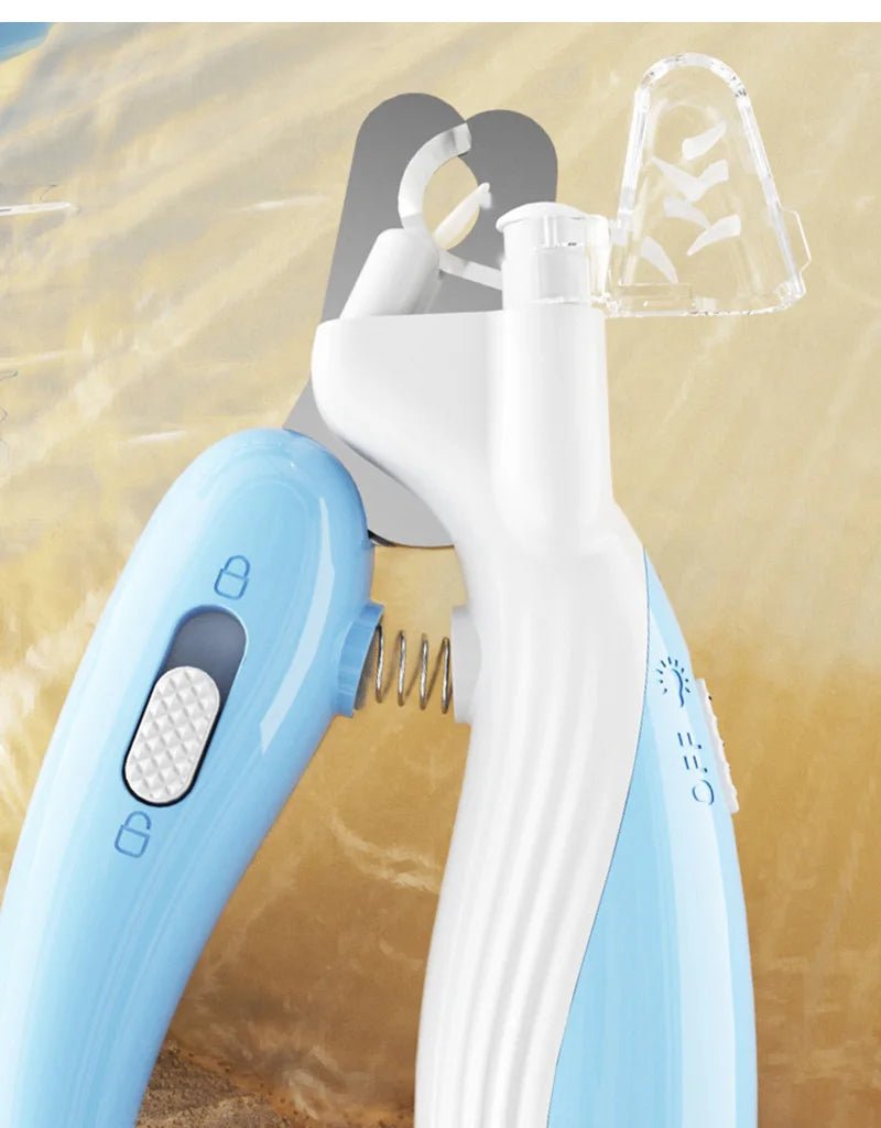 Pet Nail Clippers Dog Nail Clippers Cat Nail Clippers LED Electric Nail Grinder Pet Supplies LED Light Pet Nail Clippers - Cozypaws.fitCat FurnitureCozypaws.fitCJGY167570103CXLight Blue853e7f413eaa85f7f8a89dd8b252a0de