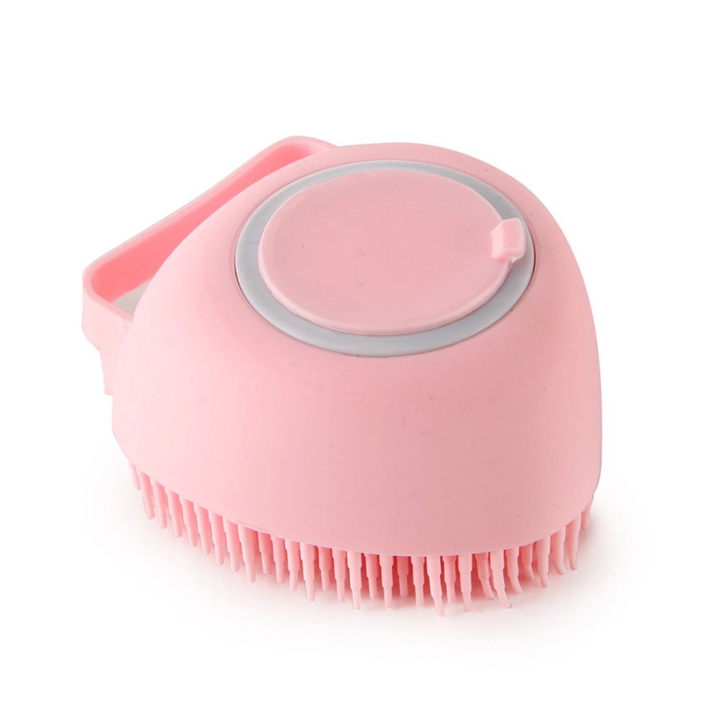 Silicone Dog Bath Massage Gloves Brush Pet Cat Bathroom Cleaning Tool Comb Brush For Dog Can Pour Shampoo Dog Grooming Supplies - Cozypaws.fitCat FurnitureCozypaws.fitCJGY128170306FUPinkHeartshapedb57036141bad0dac0207e155a016cffb