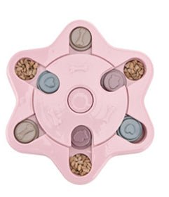 Dog Puzzle Toys Increase IQ Interactive Slow Dispensing Feeding Dog Training Games Feeder For Small Medium Dog Pet Training Toy - Cozypaws.fitCat FurnitureCozypaws.fitCJJJCWGY01607-Pink-HexagonPinkHexagon4fb1531f24a79381aa32c20c5fd98be