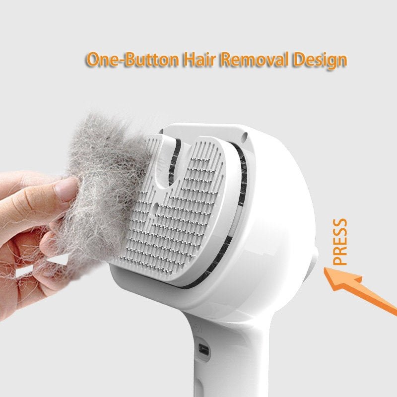 Pet Comb Self Cleaning Pets Hair Remover Brush For Dogs Grooming Tools Dematting Comb Built-in Mist Humidifier Pet Products - Cozypaws.fitCat FurnitureCozypaws.fitCJMY171222914NMRK56USBBlack613d005b82f430b6ef6d15cff291dcc3