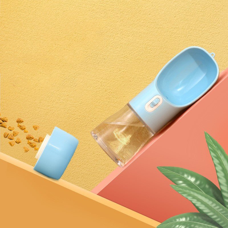 Pet Dog Water Bottle Feeder Bowl Portable Water Food Bottle Pets Outdoor Travel Drinking Dog Bowls Water Bowl For Dogs - Cozypaws.fitCat FurnitureCozypaws.fitCJHS162047424XCBlue Water bottle 240ml GrainSolid colord1ffc51800a45fb8c2adce21397f7fe6