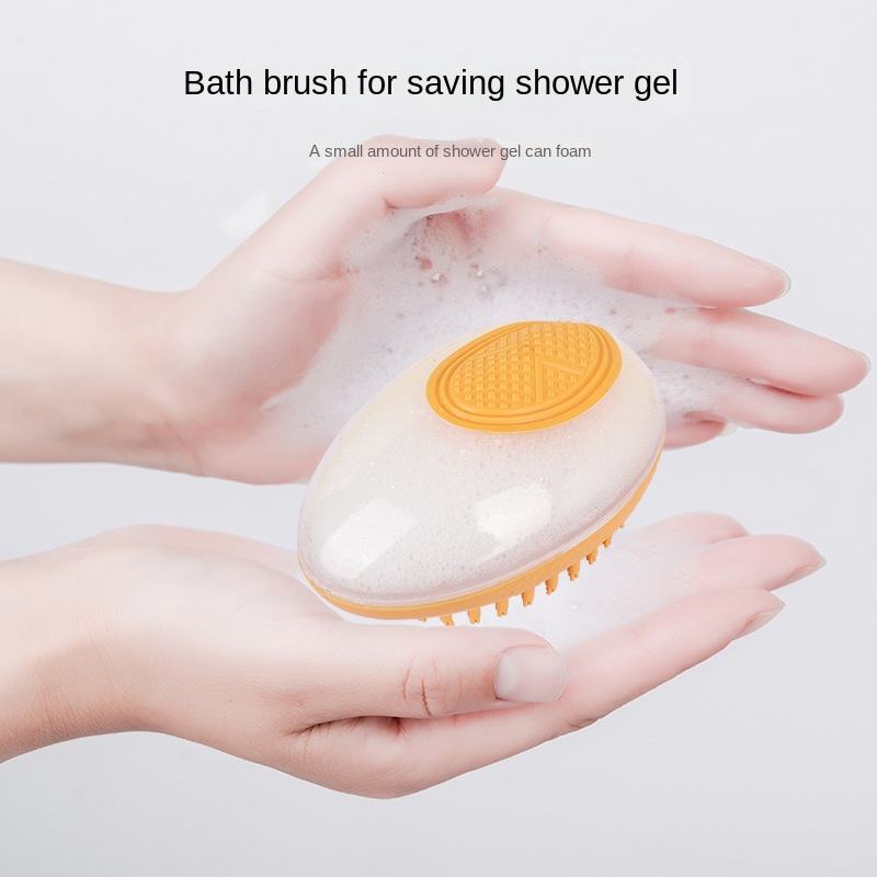 Dog Cat Bath Brush 2-in-1 Pet SPA Massage Comb Soft Silicone Pets Shower Hair Grooming Cmob Dog Cleaning Tool Pet Products - Cozypaws.fitCat FurnitureCozypaws.fitCJYC154874602BYOrange194994ee86f8f7a9b25621ab1b124130