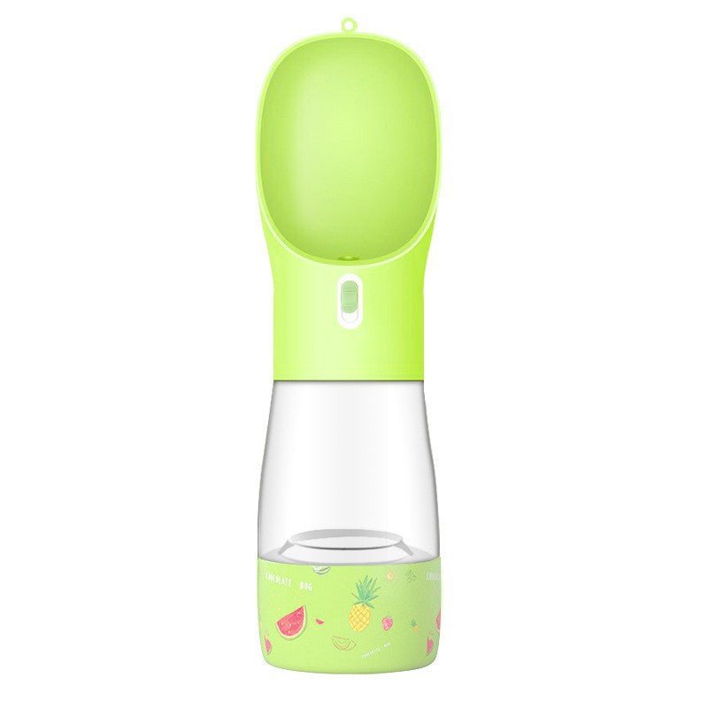 Pet Dog Water Bottle Feeder Bowl Portable Water Food Bottle Pets Outdoor Travel Drinking Dog Bowls Water Bowl For Dogs - Cozypaws.fitCat FurnitureCozypaws.fitCJHS162047403CXGreenPrintingd6ef8c0fdaa6e3738a99471b7f12d013