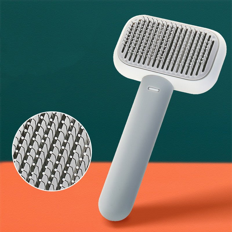 New Pet Cat Dog Hair Brush Hair Massage Comb Open-Knot Brush Grooming Cleaning Tool Stainless Steel Comb - Cozypaws.fitCat FurnitureCozypaws.fitCJGY173967401AZGrey1PCSea21005db1afdc8b350ed097ce1956df