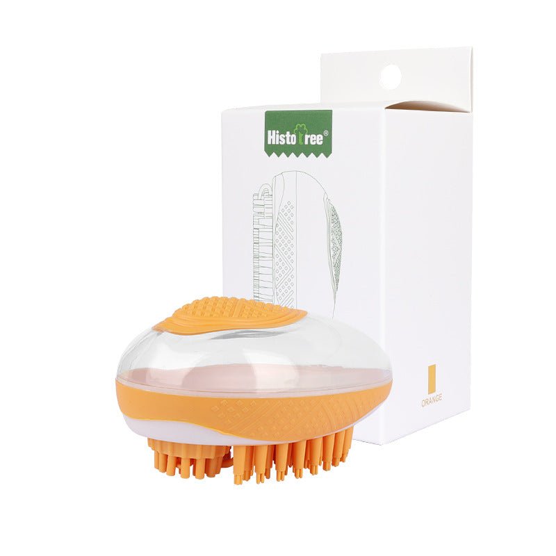 Dog Cat Bath Brush 2-in-1 Pet SPA Massage Comb Soft Silicone Pets Shower Hair Grooming Cmob Dog Cleaning Tool Pet Products - Cozypaws.fitCat FurnitureCozypaws.fitCJYC154874602BYOranged3702e6c232dffd1ac9ba7bff8dd50d5