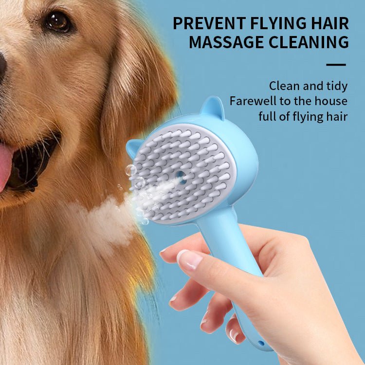 Hair Cleaning Brush With Mist Multifunctional Cat Grooming Brush Rechargeable Self Cleaning Slicker Brush For Pets Dogs & Catsb Pet Products - Cozypaws.fitCat FurnitureCozypaws.fitCJYD205478502BY18x9.5x5cmBluee2c4705b3059e3862f437348ee74c953