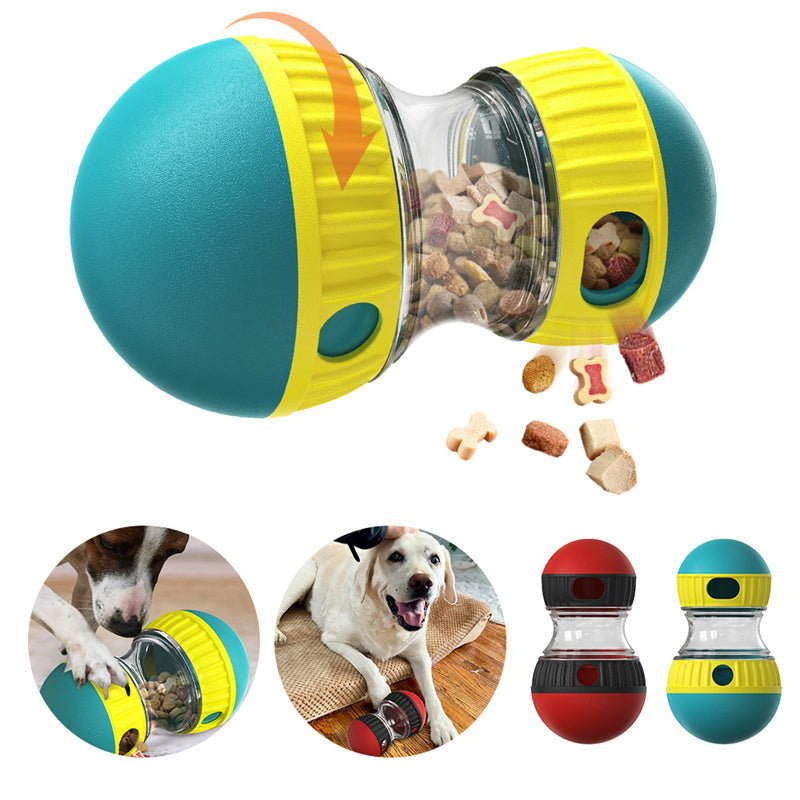 Food Dispensing Dog Toy Tumbler Leaky Food Ball Puzzle Toys Interactive Slowly Feeding Protect Stomach Increase Intelligence Pets Toy Pet Products - Cozypaws.fitCat FurnitureCozypaws.fitCJYD196344901AZLake Blue Spot4e184dfbe4fae5c0afe31e1ce02a536f