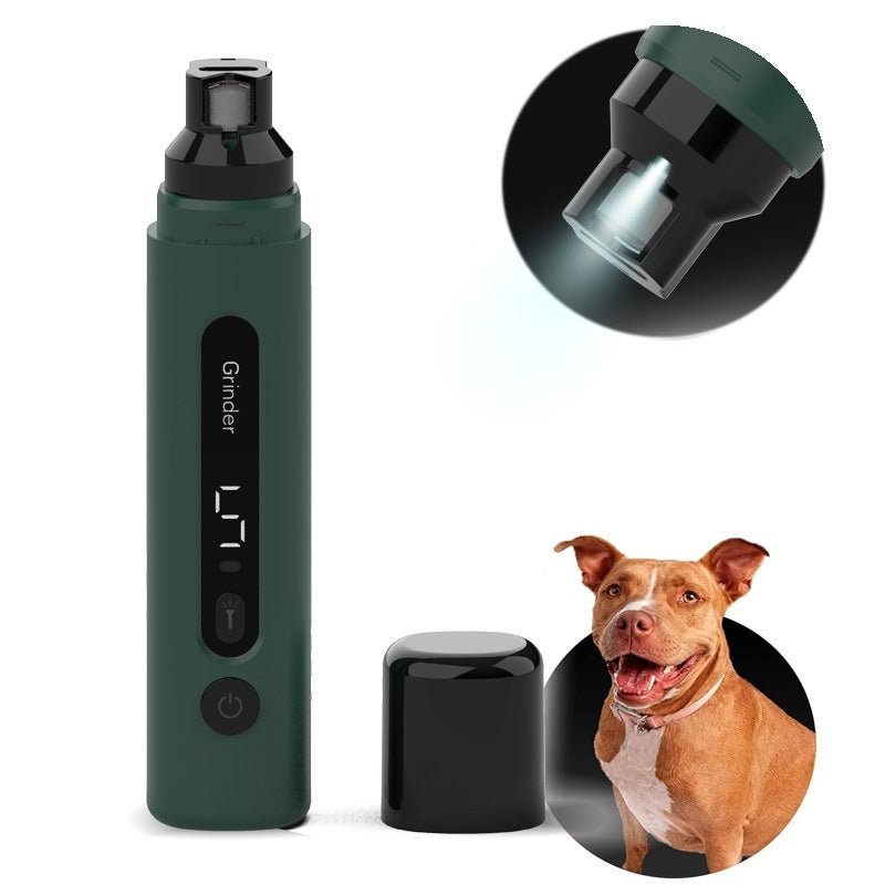Dog Nail Grinder Electric Pet Nail Trimmers Rechargeable Cat Nail Grinders Super Quiet With 5-Speed Setting For Small Medium Large Dogs Cats Claw Care Pet Products - Cozypaws.fitCat FurnitureCozypaws.fitCJGY200835701AZDeep Green4c3dad782d2f7d1527a95732cb243dd0