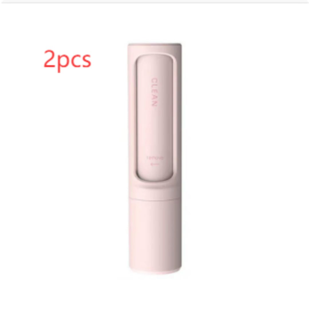 2-1 Reusable Pet Hair Remover Brush Lint Roller Portable Effective Self Cleaning Tool for Cat Dog Fur Hair Dust Removal Brush - Cozypaws.fitCat FurnitureCozypaws.fitCJGY103503913MNPink 2pcsd310edf9e6fbd29c5519b669cb7cb0e6
