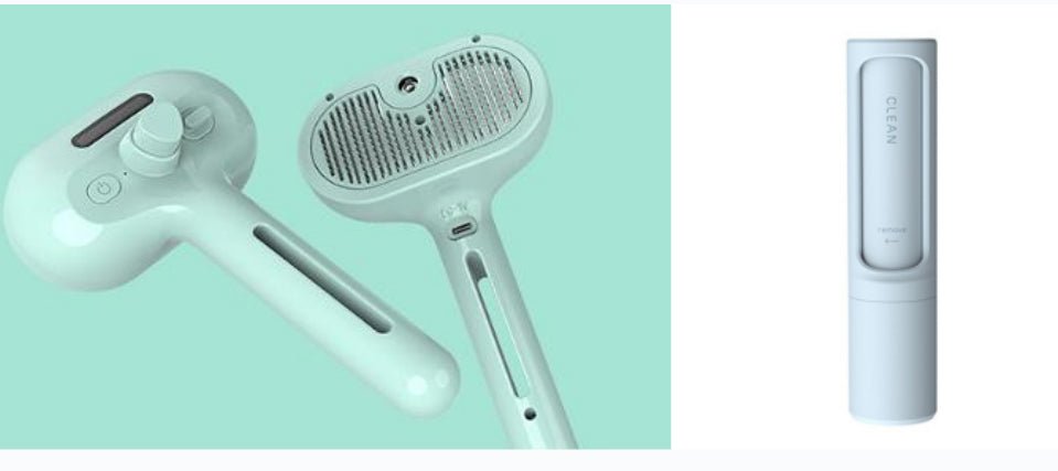 Pet Comb Self Cleaning Pets Hair Remover Brush For Dogs Grooming Tools Dematting Comb Built-in Mist Humidifier Pet Products - Cozypaws.fitCat FurnitureCozypaws.fitCJMY171222907GTRK56USBGreen set11018e4bbc3c31c28a91676494b871553
