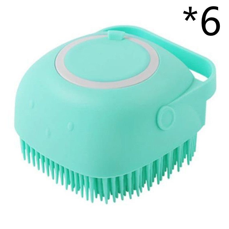 Silicone Dog Bath Massage Gloves Brush Pet Cat Bathroom Cleaning Tool Comb Brush For Dog Can Pour Shampoo Dog Grooming Supplies - Cozypaws.fitCat FurnitureCozypaws.fitCJGY128170339MNGreen 6pcssquare278b32047dde2259e9d1566c1a972af9