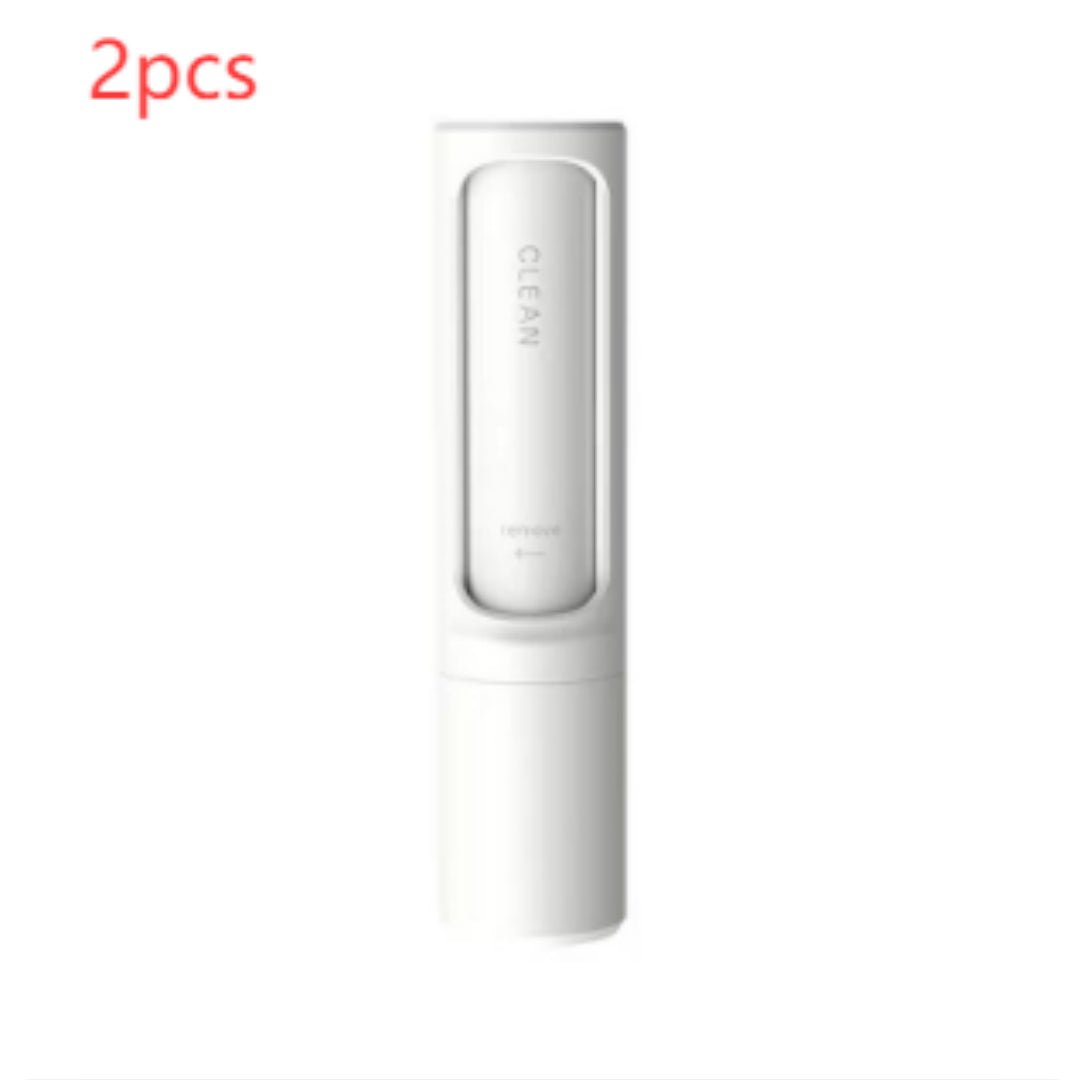 2-1 Reusable Pet Hair Remover Brush Lint Roller Portable Effective Self Cleaning Tool for Cat Dog Fur Hair Dust Removal Brush - Cozypaws.fitCat FurnitureCozypaws.fitCJGY103503914NMWhite 2pcs7cb670643e25b9a0ae88ce21bcffd732